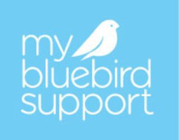 MY BLUEBIRD SUPPORT trademark