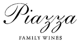 PIAZZA FAMILY WINES trademark