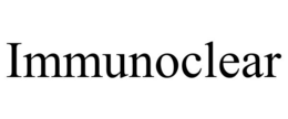 IMMUNOCLEAR trademark