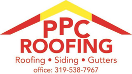 PPC ROOFING ROOFING · SIDING · GUTTERS OFFICE: 319-538-7967 trademark