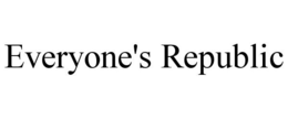 EVERYONE'S REPUBLIC trademark