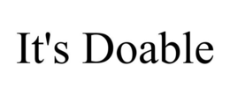 IT'S DOABLE trademark