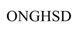 ONGHSD trademark