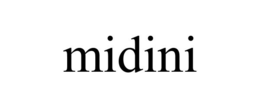MIDINI trademark