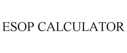 ESOP CALCULATOR trademark