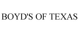 BOYD'S OF TEXAS trademark