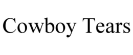 COWBOY TEARS trademark