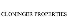 CLONINGER PROPERTIES trademark