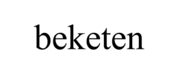 BEKETEN trademark