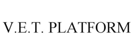 V.E.T. PLATFORM trademark