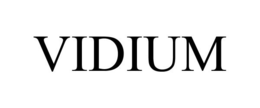 VIDIUM trademark