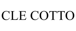 CLE COTTO trademark