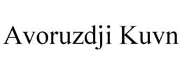 AVORUZDJI KUVN trademark