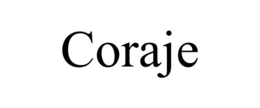 CORAJE trademark