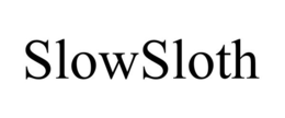 SLOWSLOTH trademark
