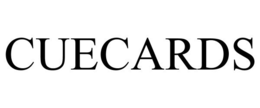 CUECARDS trademark