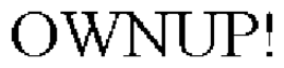 OWNUP! trademark