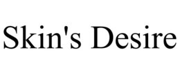 SKIN'S DESIRE trademark