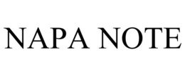 NAPA NOTE trademark