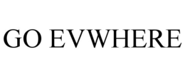 GO EVWHERE trademark