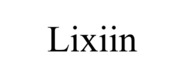 LIXIIN trademark