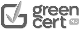 G GREEN CERT MD trademark