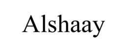 ALSHAAY trademark