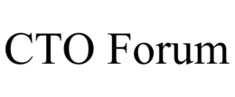 CTO FORUM trademark