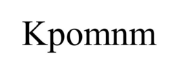 KPOMNM trademark