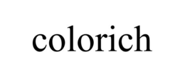 COLORICH trademark