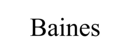BAINES trademark