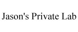 JASON'S PRIVATE LAB trademark