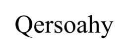 QERSOAHY trademark
