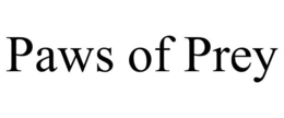 PAWS OF PREY trademark