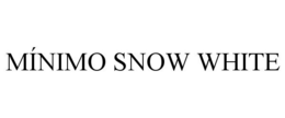 MÍNIMO SNOW WHITE trademark