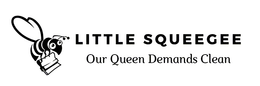 LITTLE SQUEEGEE OUR QUEEN DEMANDS CLEAN trademark