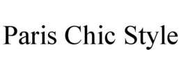 PARIS CHIC STYLE trademark