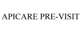 APICARE PRE-VISIT trademark