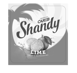 BREWED BY CARIB SHANDY LIME CRISP & REFRESHING trademark