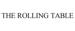 THE ROLLING TABLE trademark