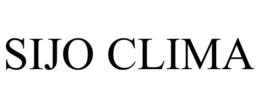 SIJO CLIMA trademark