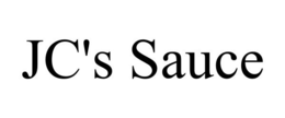 JC'S SAUCE trademark