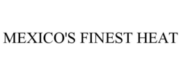 MEXICO'S FINEST HEAT trademark