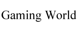 GAMING WORLD trademark