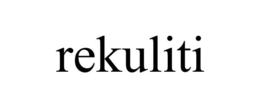 REKULITI trademark