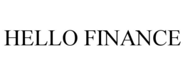 HELLO FINANCE trademark