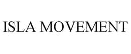 ISLA MOVEMENT trademark