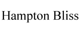 HAMPTON BLISS trademark