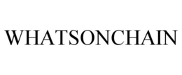 WHATSONCHAIN trademark
