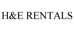 H&E RENTALS trademark
